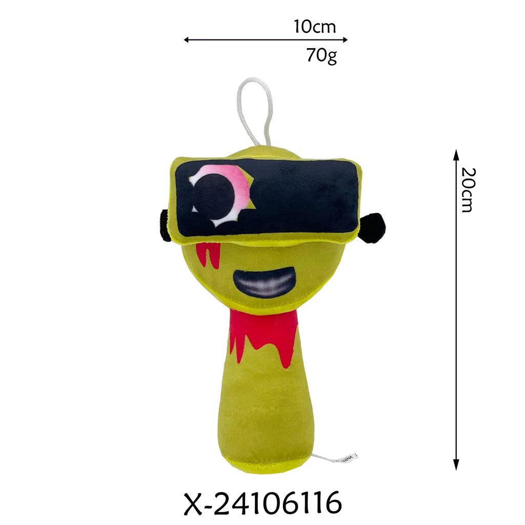 Sprunki Plush Toys Sprunki  Plush Doll Sprunki Game Cartoon Pillow Kids Birthday Gifts Stuffed Dolls Christmas Gift